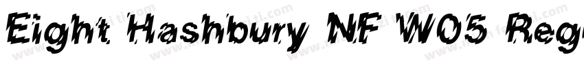 Eight Hashbury NF W05 Regular字体转换